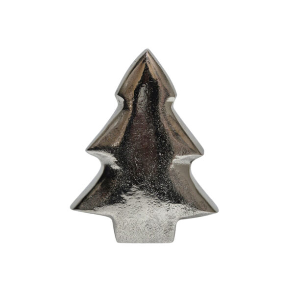 GLINT ΧΡΙΣΤΟΥΓΕΝΝΙΑΤΙΚΟ ΔΙΑΚΟΣΜΗΤΙΚΟ ΔΕΝΤΡΟ 13x5x16cm ΑΛΟΥΜΙΝΙΟ NICKEL 035240 - Image 2