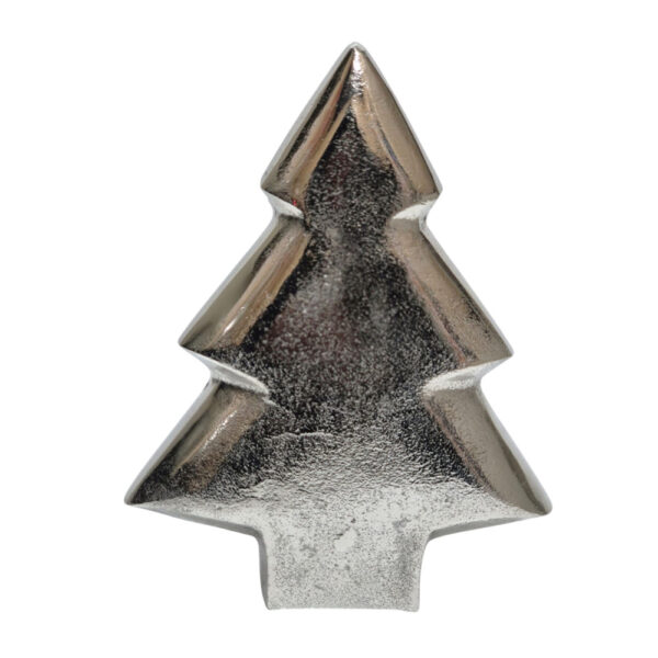 GLINT ΧΡΙΣΤΟΥΓΕΝΝΙΑΤΙΚΟ ΔΙΑΚΟΣΜΗΤΙΚΟ ΔΕΝΤΡΟ 20x16x6cm ΑΛΟΥΜΙΝΙΟ NICKEL 035241 - Image 2