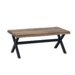 BRICK COFFEE TABLE ΚΑΡΥΔΙ ΜΑΥΡΟ 110x60x45 04-0564 - Image 3