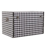 FERRE ΜΠΑΟΥΛΑ SET 4ΤΕΜ ΜΑΥΡΟ ΛΕΥΚΟ 64x40x40 04-0591 - Image 8