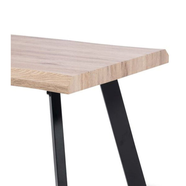 BRICK-URBAN COFFEE TABLE ΦΥΣΙΚΟ ΜΑΥΡΟ 110x60x45cm 04-0594 - Image 5