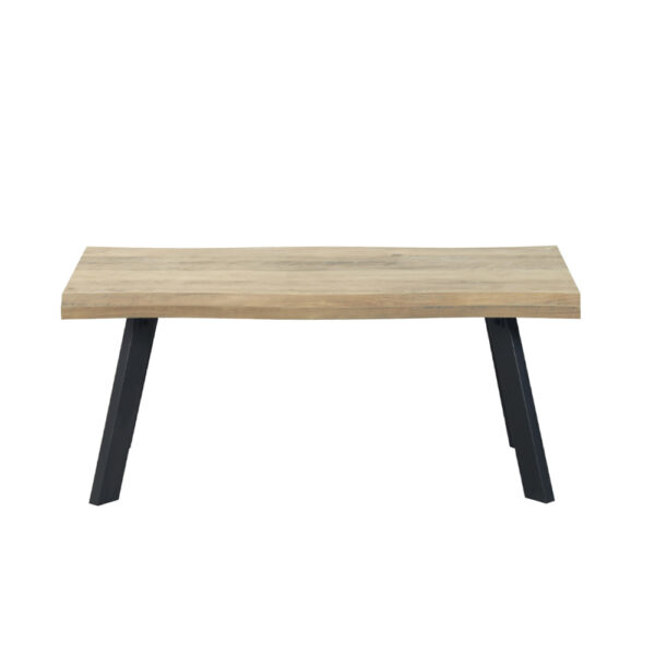 BRICK-URBAN COFFEE TABLE ΦΥΣΙΚΟ ΜΑΥΡΟ 110x60x45cm 04-0594 - Image 6
