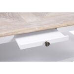 HISTORY COFFEE TABLE ΛΕΥΚΟ ΦΥΣΙΚΟ 125x64x50 04-0689 - Image 5