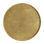 TOTALE SIDE TABLE SET 2ΤΕΜ BRASS ANTIQUE ΜΑΥΡΟ 49x49x56 04-0878 - Image 6