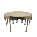 DROP COFFEE TABLE ΧΡΥΣΟ 75x75x40.5 04-1016 - Image 2