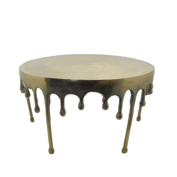 DROP COFFEE TABLE ΧΡΥΣΟ 75x75x40.5 04-1016 - Image 2