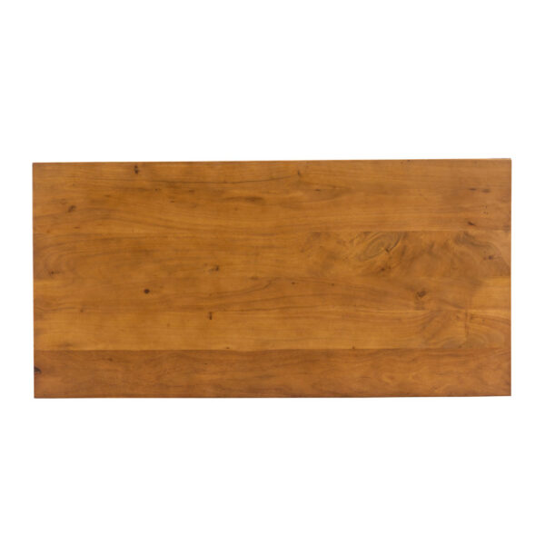 WIRE COFFEE TABLE ΚΑΡΥΔΙ ΜΑΥΡΟ 120x60x40 04-1043 - Image 8