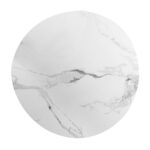 KAIA COFFEE TABLE SET 2ΤΕΜ ΛΕΥΚΟ ΜΑΥΡΟ 70x70x40cm 04-1062 - Image 2