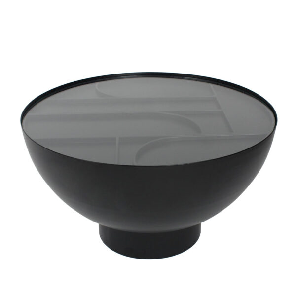 ARCHES COFFEE TABLE ΜΑΥΡΟ 70x70x40 04-1110 - Image 4