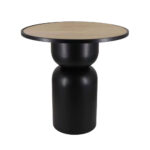 UP : DOWN 65 COFFEE TABLE ΜΑΥΡΟ ΦΥΣΙΚΟ 65x65x65 04-1150 - Image 2