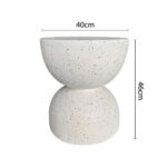 PIONI 1 SIDE TABLE TERRAZZO 40x40x46cm 04-1209 - Image 3