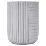 GEOMETRICAL 2 SIDE TABLE ΛΕΥΚΟ 35x35x46cm 04-1218 - Image 3