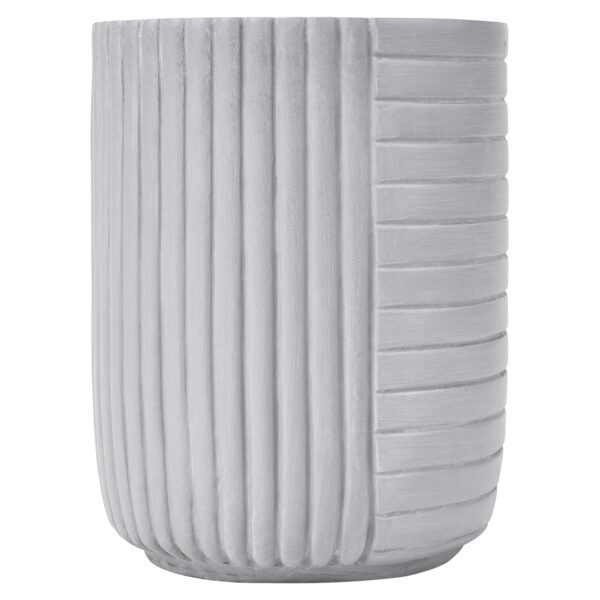 GEOMETRICAL 2 SIDE TABLE ΛΕΥΚΟ 35x35x46cm 04-1218 - Image 3