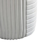 GEOMETRICAL 2 SIDE TABLE ΛΕΥΚΟ 35x35x46cm 04-1218 - Image 4