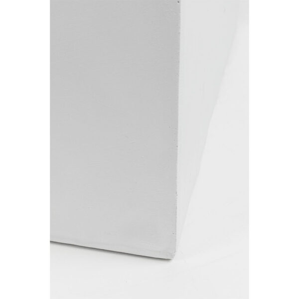 LITHOS SQUARE SIDE TABLE ΛΕΥΚΟ 55.5x55.5x57 04-1231 - Image 5