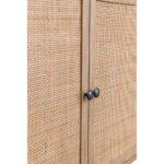 AMMOS ΜΠΟΥΦΕΣ 3ΣΥΡΤΑΡΙΑ ΦΥΣΙΚΟ ΜΕ RATTAN 150x39x79 05-0469 - Image 10