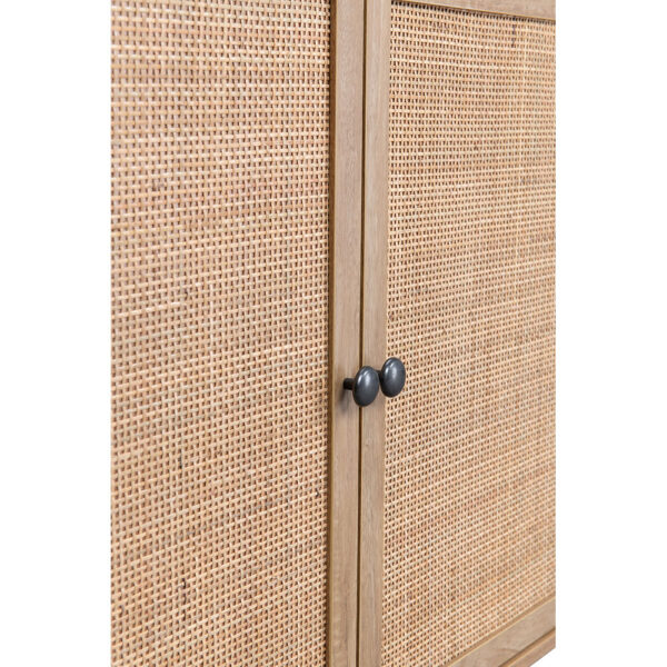 AMMOS ΜΠΟΥΦΕΣ 3ΣΥΡΤΑΡΙΑ ΦΥΣΙΚΟ ΜΕ RATTAN 150x39x79 05-0469 - Image 10