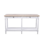 HISTORY ΚΟΝΣΟΛΑ ΛΕΥΚΟ ΦΥΣΙΚΟ 143x48x79 05-0606 - Image 6