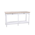 HISTORY ΚΟΝΣΟΛΑ ΛΕΥΚΟ ΦΥΣΙΚΟ 143x48x79 05-0606 - Image 8