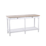 HISTORY ΚΟΝΣΟΛΑ ΛΕΥΚΟ ΦΥΣΙΚΟ 143x48x79 05-0606 - Image 9