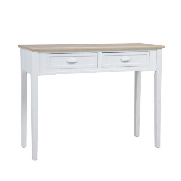 KIMOLOS ΚΟΝΣΟΛΑ 2ΣΥΡΤΑΡΙΑ ΛΕΥΚΟ ΦΥΣΙΚΟ 102x40x78 05-0618 - Image 5