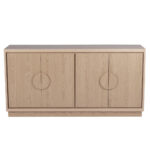 AXIS ΜΠΟΥΦΕΣ 4ΠΟΡΤΕΣ ΦΥΣΙΚΟ 160x40x80cm 05-0736 - Image 2