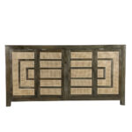 MAIANDROS ΜΠΟΥΦΕΣ ΚΑΦΕ ΣΚΟΥΡΟ ΦΥΣΙΚΟ 200x46x102 05-0761 - Image 6