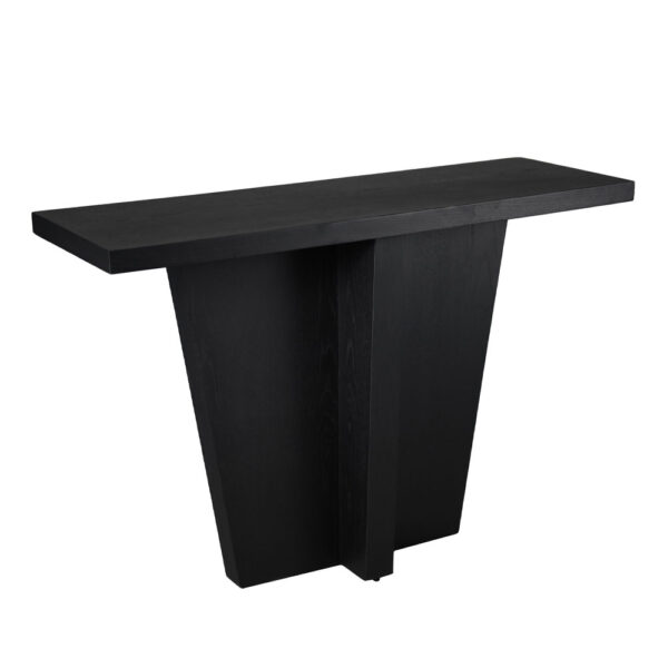 TUBE ΚΟΝΣΟΛΑ ΜΑΥΡΟ 120x40.5x81 05-0781 - Image 2