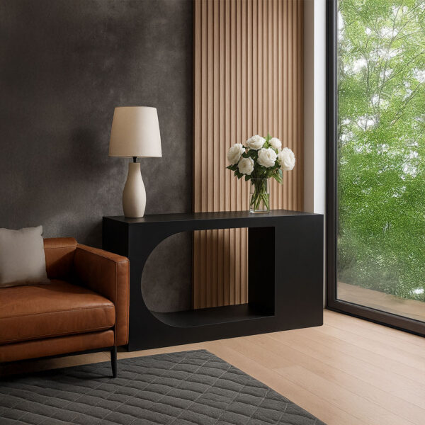 BELL ΚΟΝΣΟΛΑ ΜΑΥΡΟ 120x32x75 05-0786 - Image 4