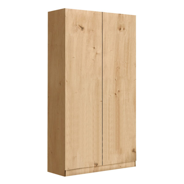 HERMES ΝΤΟΥΛΑΠΑ 2ΠΟΡΤΕΣ ARTISAN OAK 100x52x200 06-0101 - Image 2