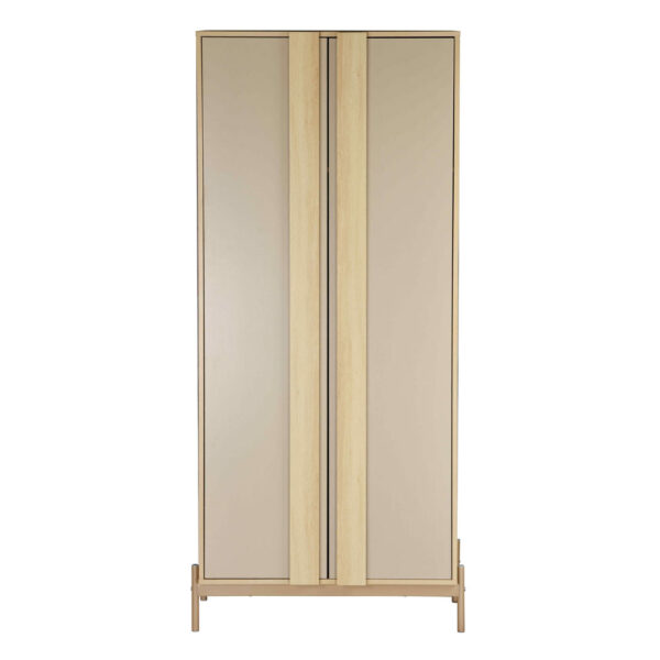 CAPPUCCINO ΝΤΟΥΛΑΠΑ 2ΠΟΡΤΕΣ LATTE SONOMA 84.6x50x185 06-0125 - Image 5