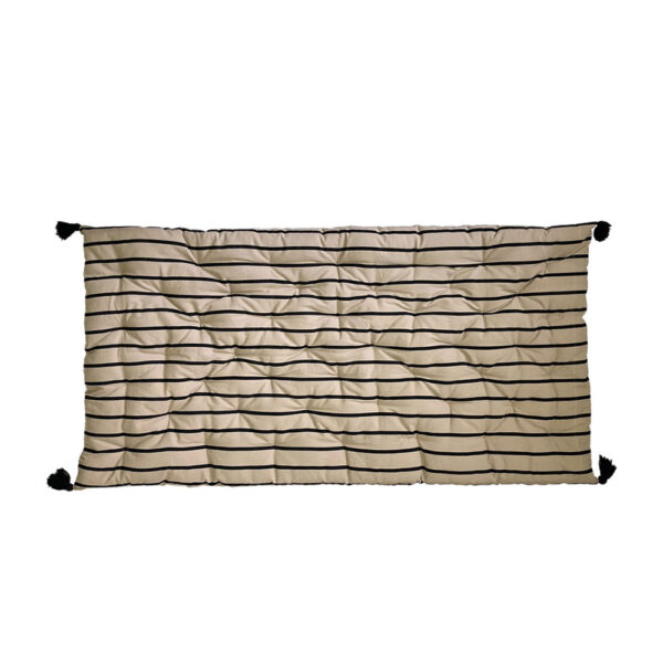 SOFT ΜΑΞΙΛΑΡΑ BEIGE ΓΚΡΙ ΣΚΟΥΡΟ 160x80x10 09-1285 - Image 4