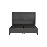 HARMONY ΚΡΕΒΑΤΙ ΜΕ ΑΠΟΘΗΚ. ΧΩΡΟ ΚΑΙ ΣΤΡΩΜΑ ΓΚΡΙ 07-780 207x174x126.5 09-1522 - Image 8