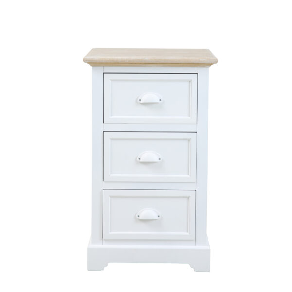 KIMOLOS ΚΟΜΟΔΙΝΟ 3ΣΥΡΤΑΡΙΑ ΛΕΥΚΟ ΦΥΣΙΚΟ 43x35x71 09-1550 - Image 5