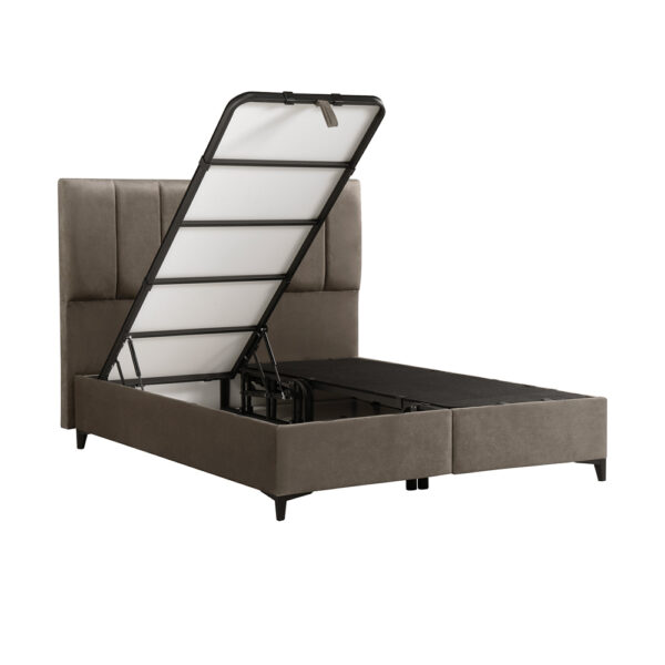 STICKS ΚΡΕΒΑΤΙ ΜΕ ΑΠΟΘΗΚ. ΧΩΡΟ (ΓΙΑ ΣΤΡΩΜΑ 160x200cm) CAMEL 05-911 223x166x120 09-1769 - Image 9