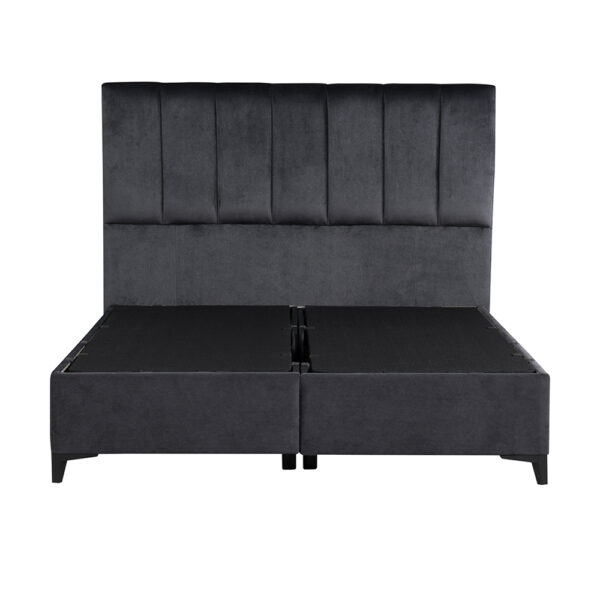 STICKS ΚΡΕΒΑΤΙ ΜΕ ΑΠΟΘΗΚ. ΧΩΡΟ (ΓΙΑ ΣΤΡΩΜΑ 160x200cm) ΓΚΡΙ 26-911 223x166x120 09-1770 - Image 10