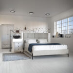 SINTESIS ΚΡΕΒΑΤΙ (ΓΙΑ ΣΤΡΩΜΑ 160x200cm) GREZ 214x165x116 09-1784 - Image 5