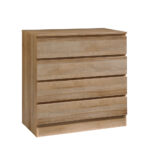 POLO ΣΥΡΤΑΡΙΕΡΑ 4ΣΥΡΤΑΡΙΑ OAK 76x40x81 09-1788 - Image 5