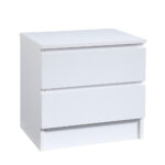 POLO ΚΟΜΟΔΙΝΟ 2ΣΥΡΤΑΡΙΑ ΛΕΥΚΟ 45x35.5x45cm 09-1791