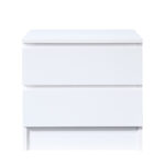 POLO ΚΟΜΟΔΙΝΟ 2ΣΥΡΤΑΡΙΑ ΛΕΥΚΟ 45x35.5x45cm 09-1791 - Image 2