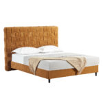 BALZAK ΚΡΕΒΑΤΙ (ΓΙΑ ΣΤΡΩΜΑ 160x200cm) CAMEL 222x186x130cm 09-1945 - Image 4