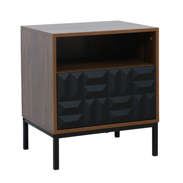 ZUMA ΚΟΜΟΔΙΝΟ ΚΑΡΥΔΙ ΜΑΥΡΟ 51.5x40x58.5 09-2005 - Image 3