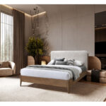 LORDY ΚΡΕΒΑΤΙ (ΓΙΑ ΣΤΡΩΜΑ 160x196cm) CREAM 207.5x177x103.5 09-2033 - Image 7