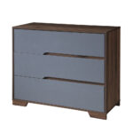 GROOVES ΣΥΡΤΑΡΙΕΡΑ 3ΣΥΡΤΑΡΙΑ ΚΑΡΥΔΙ ΓΚΡΙ 100x45x80 09-2046 - Image 5