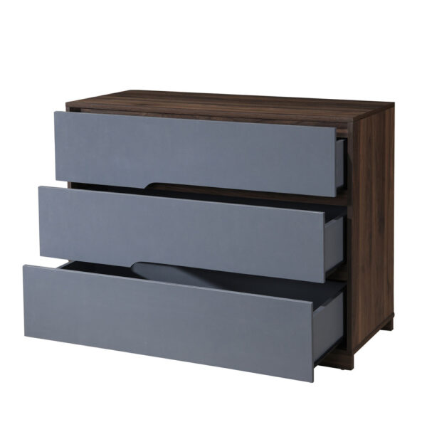 GROOVES ΣΥΡΤΑΡΙΕΡΑ 3ΣΥΡΤΑΡΙΑ ΚΑΡΥΔΙ ΓΚΡΙ 100x45x80 09-2046 - Image 7