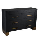 GIANT ΣΥΡΤΑΡΙΕΡΑ ΜΑΥΡΟ ΧΡΥΣΟ 137x45x92.5cm 09-2057 - Image 2