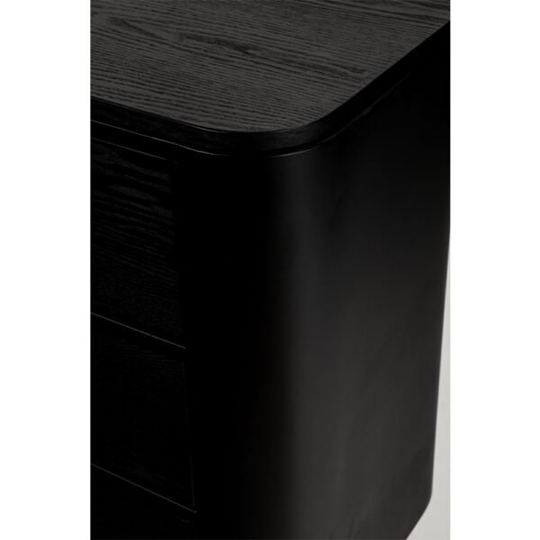 COLOMBO ΣΥΡΤΑΡΙΕΡΑ ΜΑΥΡΟ ΧΡΥΣΟ 118x39x77cm 09-2060 - Image 10