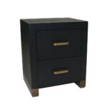 GIANT ΚΟΜΟΔΙΝΟ ΜΑΥΡΟ ΧΡΥΣΟ 50x40x61cm 09-2068 - Image 2