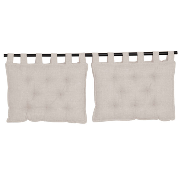 HANG ΜΑΞΙΛΑΡΙ ΚΕΦΑΛΑΡΙΟΥ SET 2ΤΕΜ OFF WHITE 16-950 70x10x50 09-2110 - Image 8