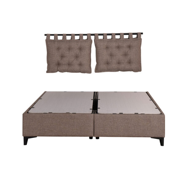 HANG ΜΑΞΙΛΑΡΙ ΚΕΦΑΛΑΡΙΟΥ SET 2ΤΕΜ ΓΚΡΙ ΚΑΦΕ 20-914 70x10x50 09-2111 - Image 9